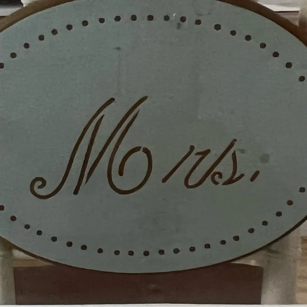 Martha Stewart Paper Cursive Alphabet Lettering Stencils DIY Wedding Event New